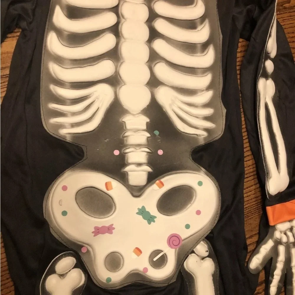 NEW - SKELETON Costume - Kids Size Small - Spooktacular Creations - Halloween